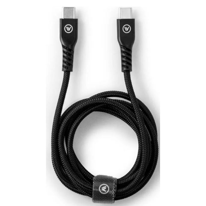 Cabo Usb-C Para Usb-C 1,2m | Strong Cable Iwill Preto