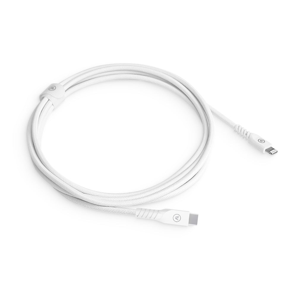 Cabo Lightning Mfi 1,2m Usb-c Strong Cable Iwill - Branco