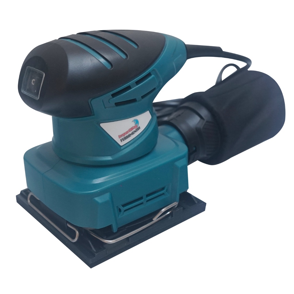 Lixadeira orbital 180w com coletor de pó aclopado voltagem 110v