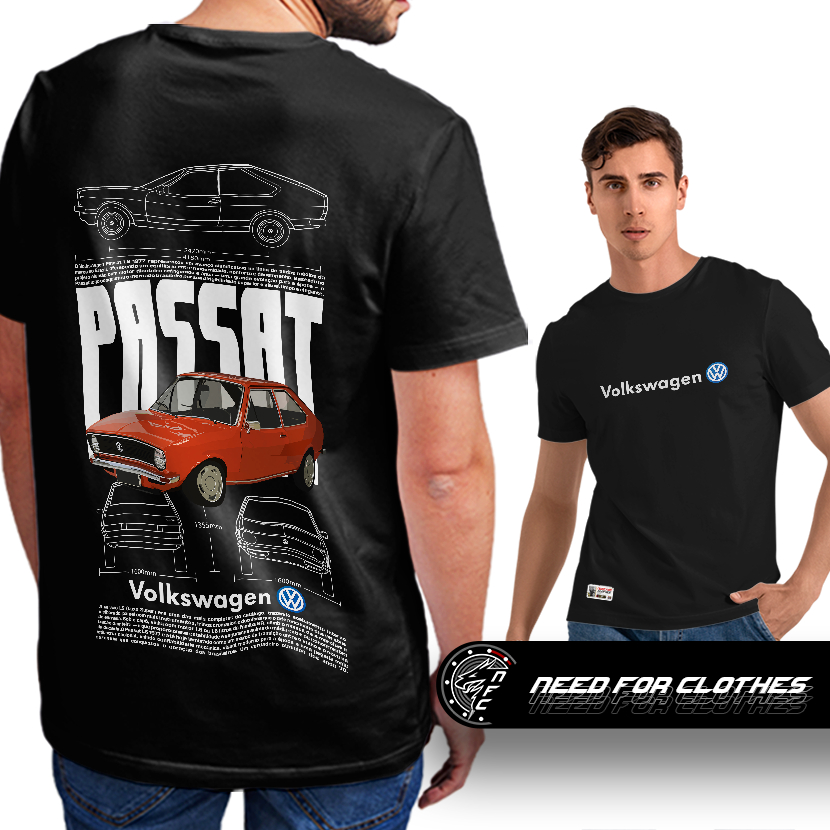 Camiseta Volkswagen Passat LS 1977, Clássico Nacional da Era Water-Cooled