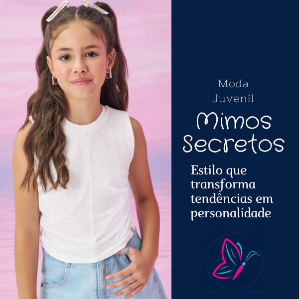 Blusa Cropped em Canelado Maui White Off 76895 Vic&Vicky