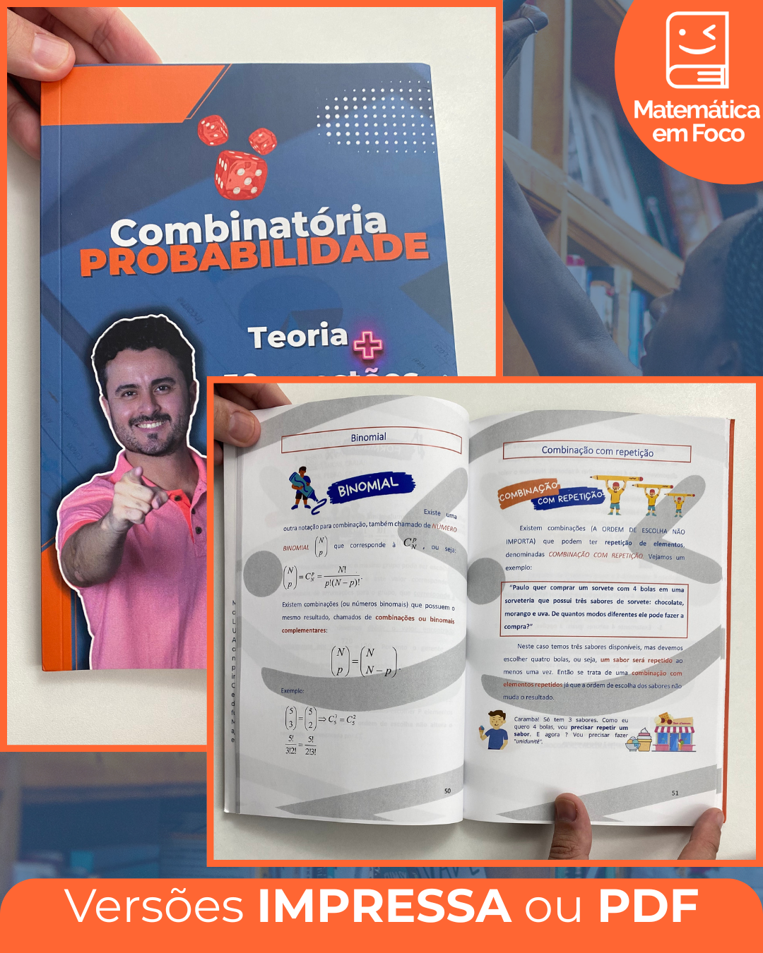 Livro Combinatória e Probabilidade (Color)