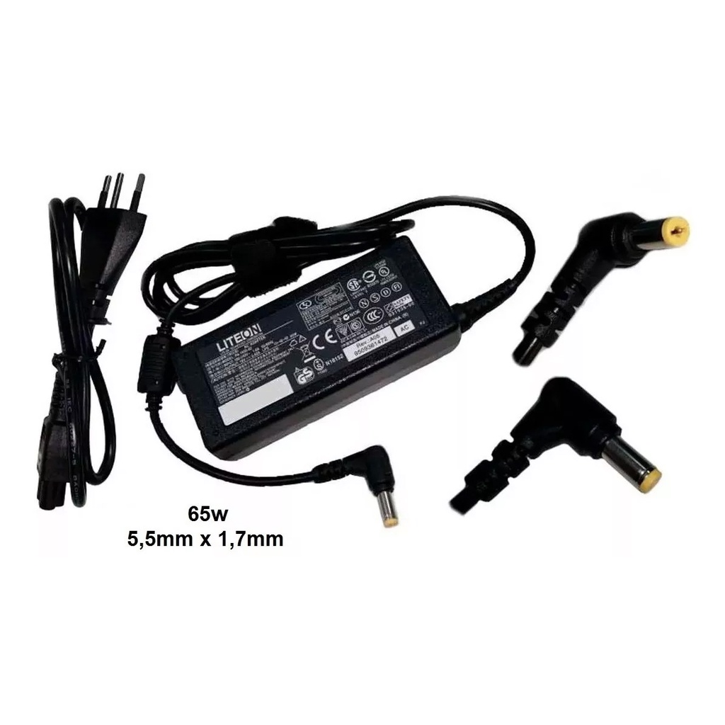 carregador Fonte para notebook acer emachine D442-v081 G420 G520 E627 ac1914