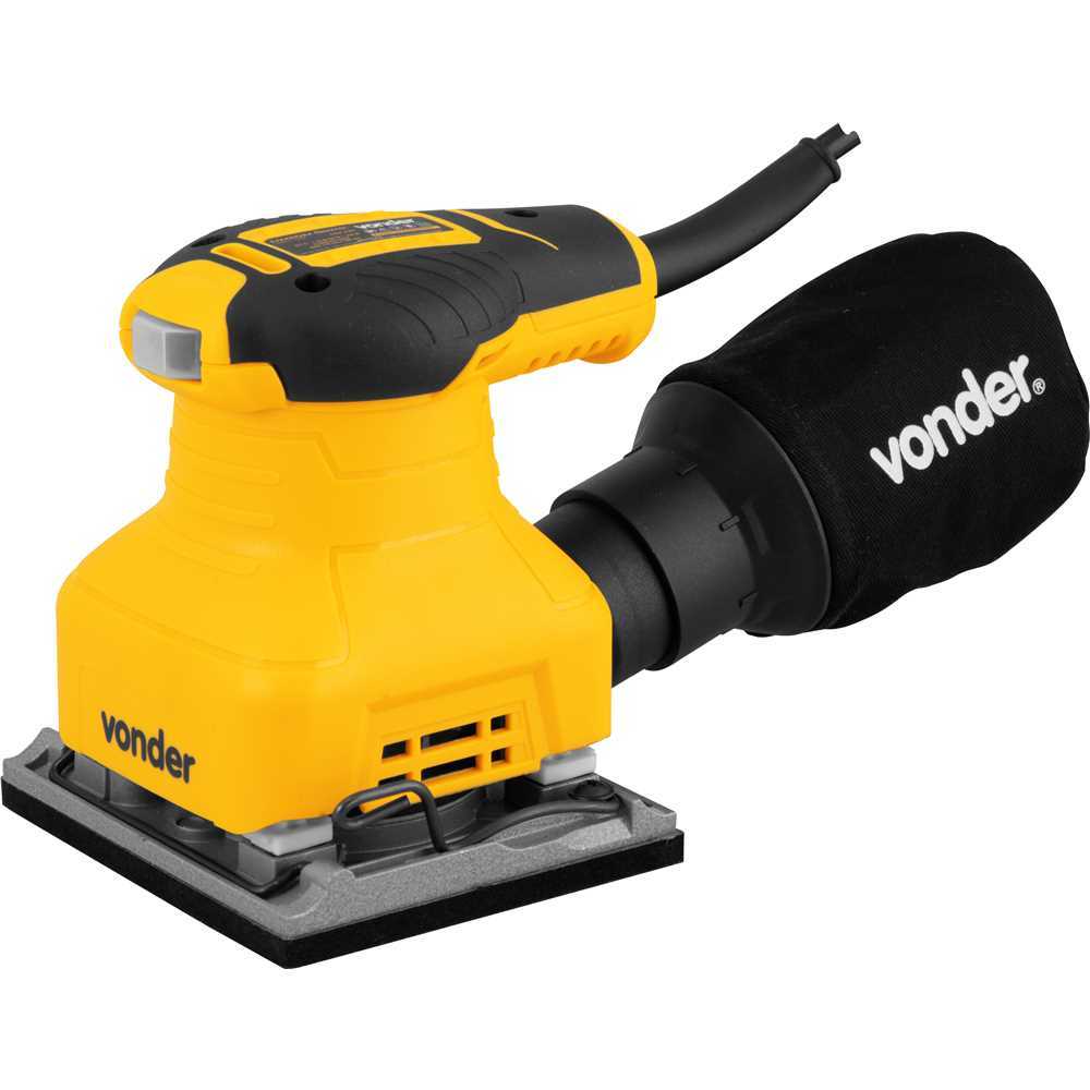 Lixadeira Orbital Vonder LOV 230 230W 220V Com Coletor de Pó Para Madeira Acabamento Profissional