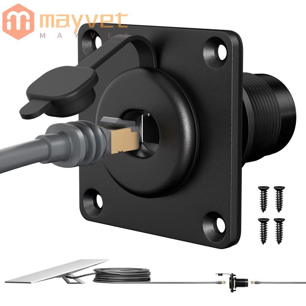 Adaptador De Porta Universal , Passagem Ethernet CAT6 À Prova D'água IP68 Através De Tomada De Parede , Para Mini/Gen3