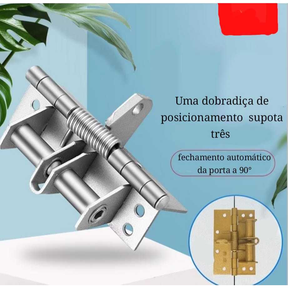 Dobradiça De Fechamento Automático SHENGDA , Posicionamento De Fecho De Porta Em Ângulo Reto , Redução De Ruído