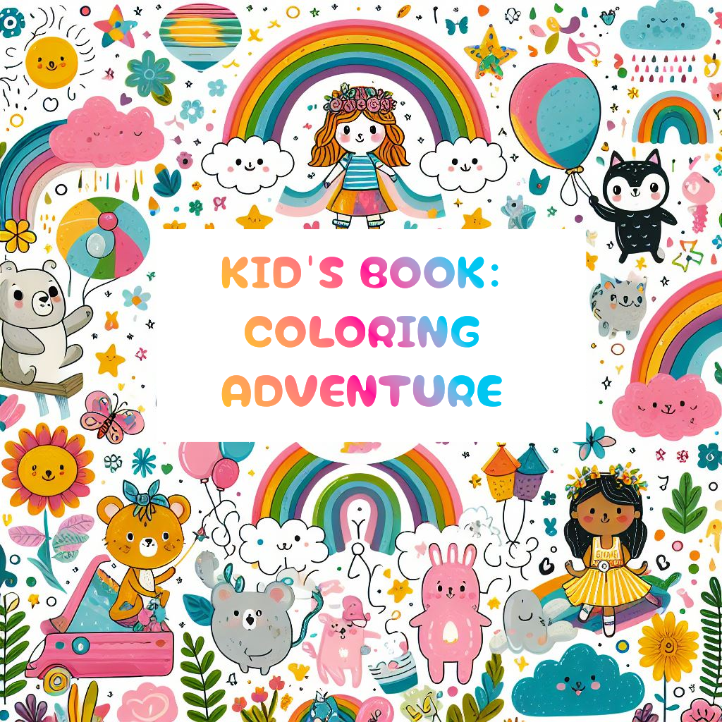 Kids Book Coloring Adventure