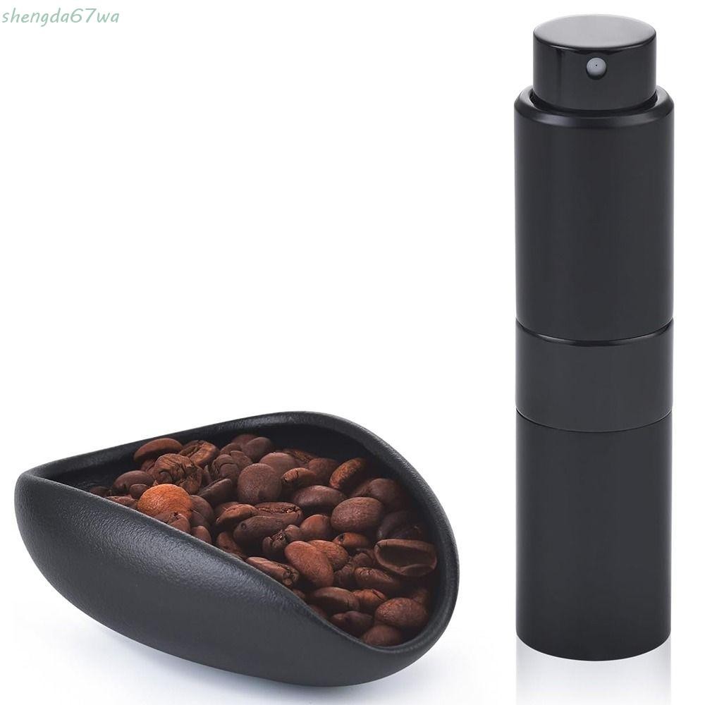 Conjunto De Garrafa De Spray Para Copo De Grãos De Café SHENGDA , Doseador , Recipiente Portátil De Ingredientes Cerâmic