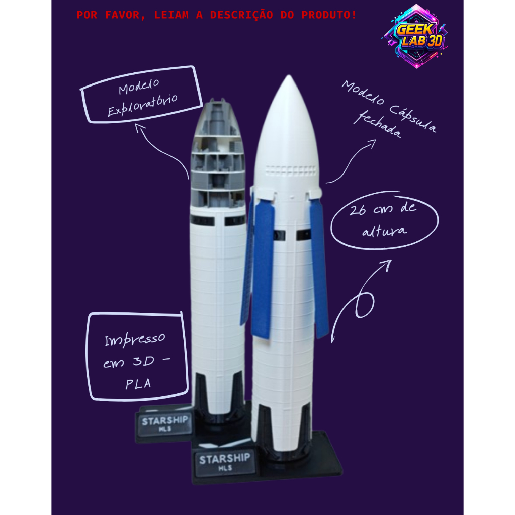 Foguete - Starship HLS