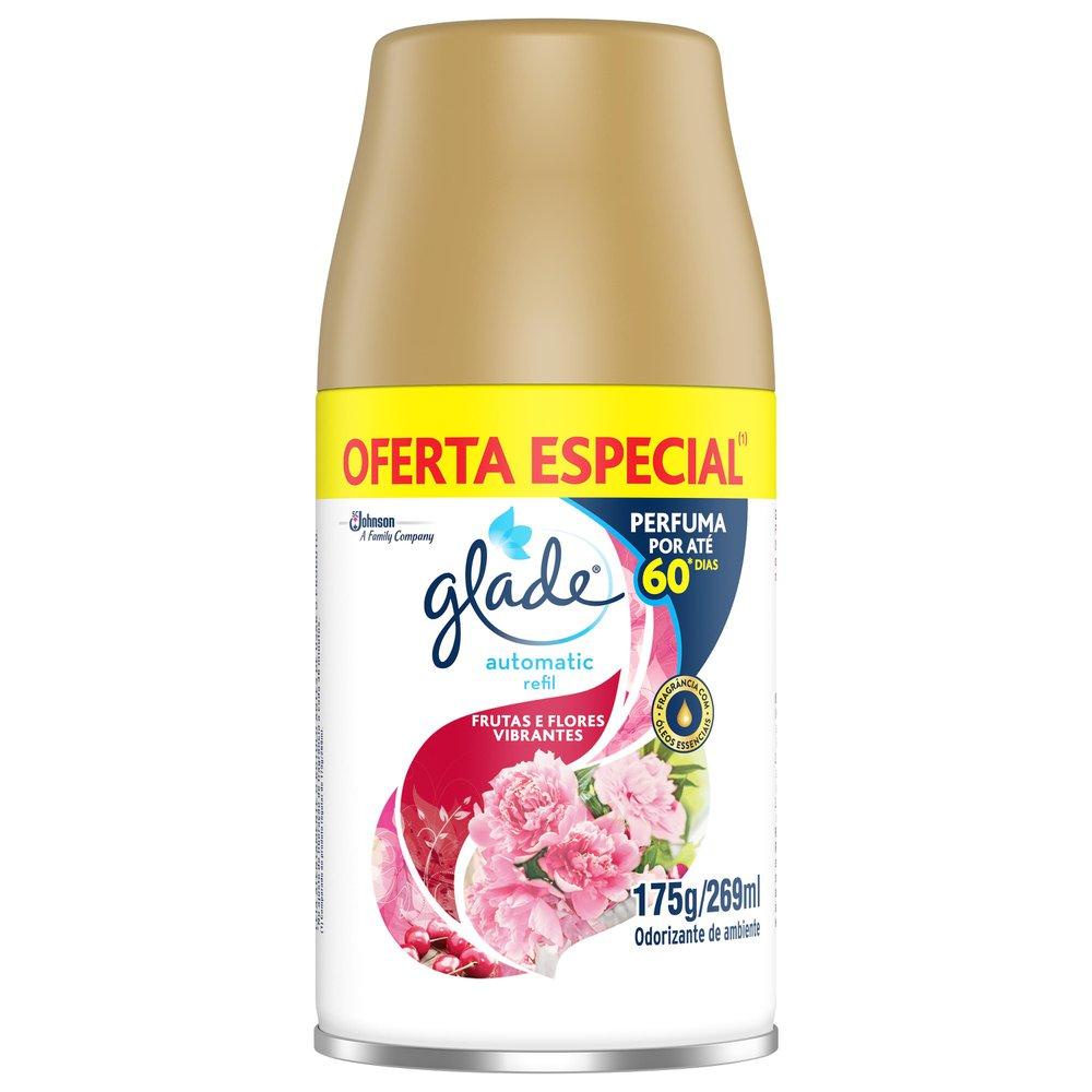 Refil Glade Automatic Odorizador Frutas e Flores Vibrantes 269ml