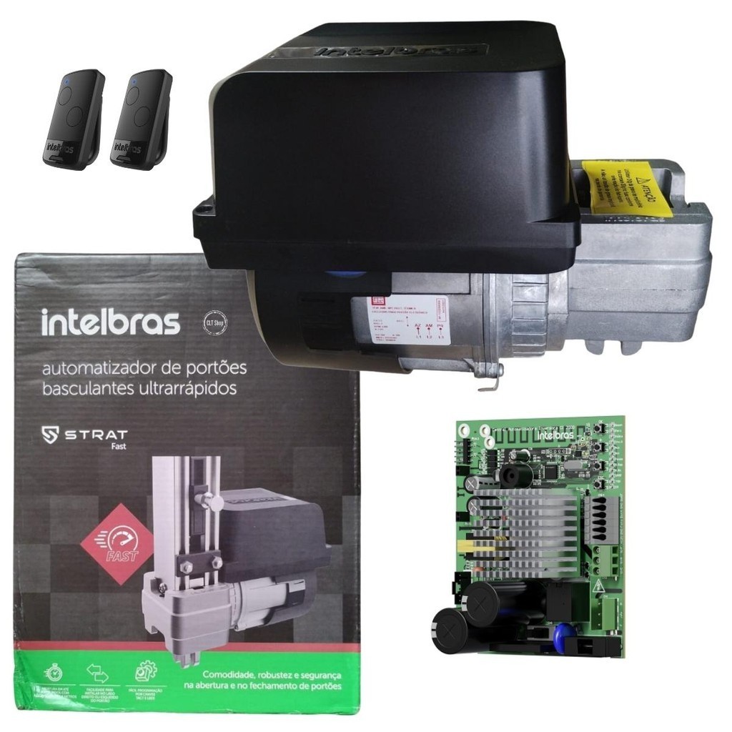 Motor Para Portao Automatico Br 300 Fast Rapido Intelbras