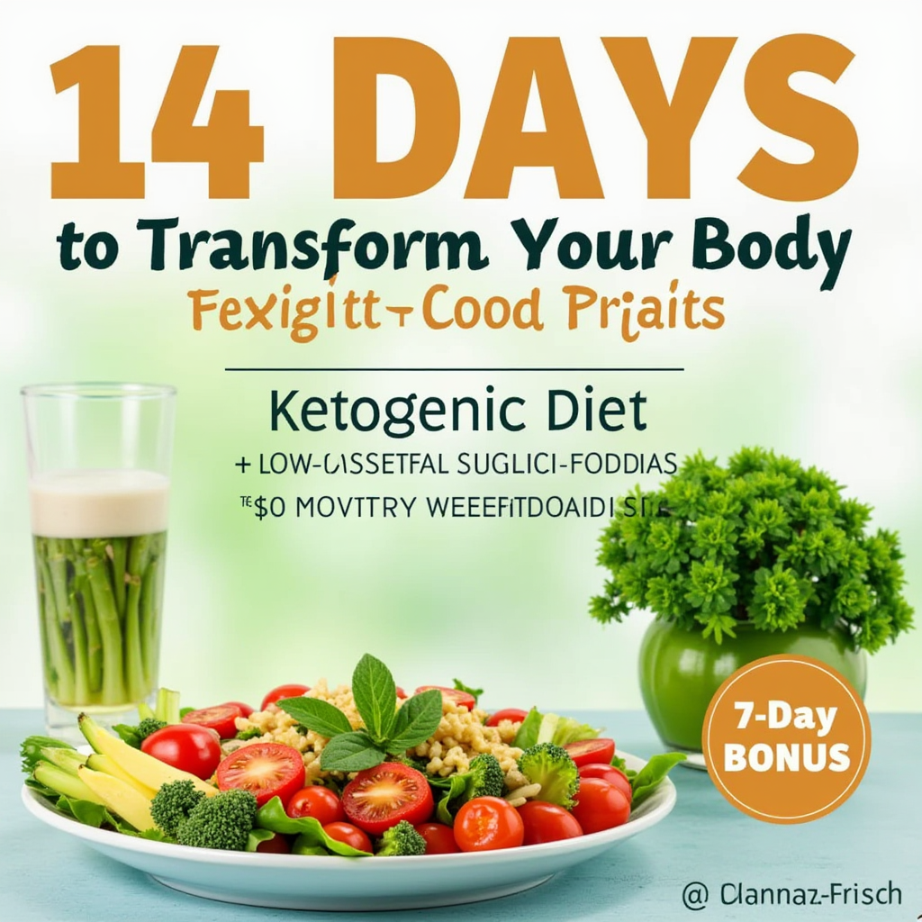 14-Day Body Reset: Keto Diet + Bonus Guide to Low-Calorie Weight Loss