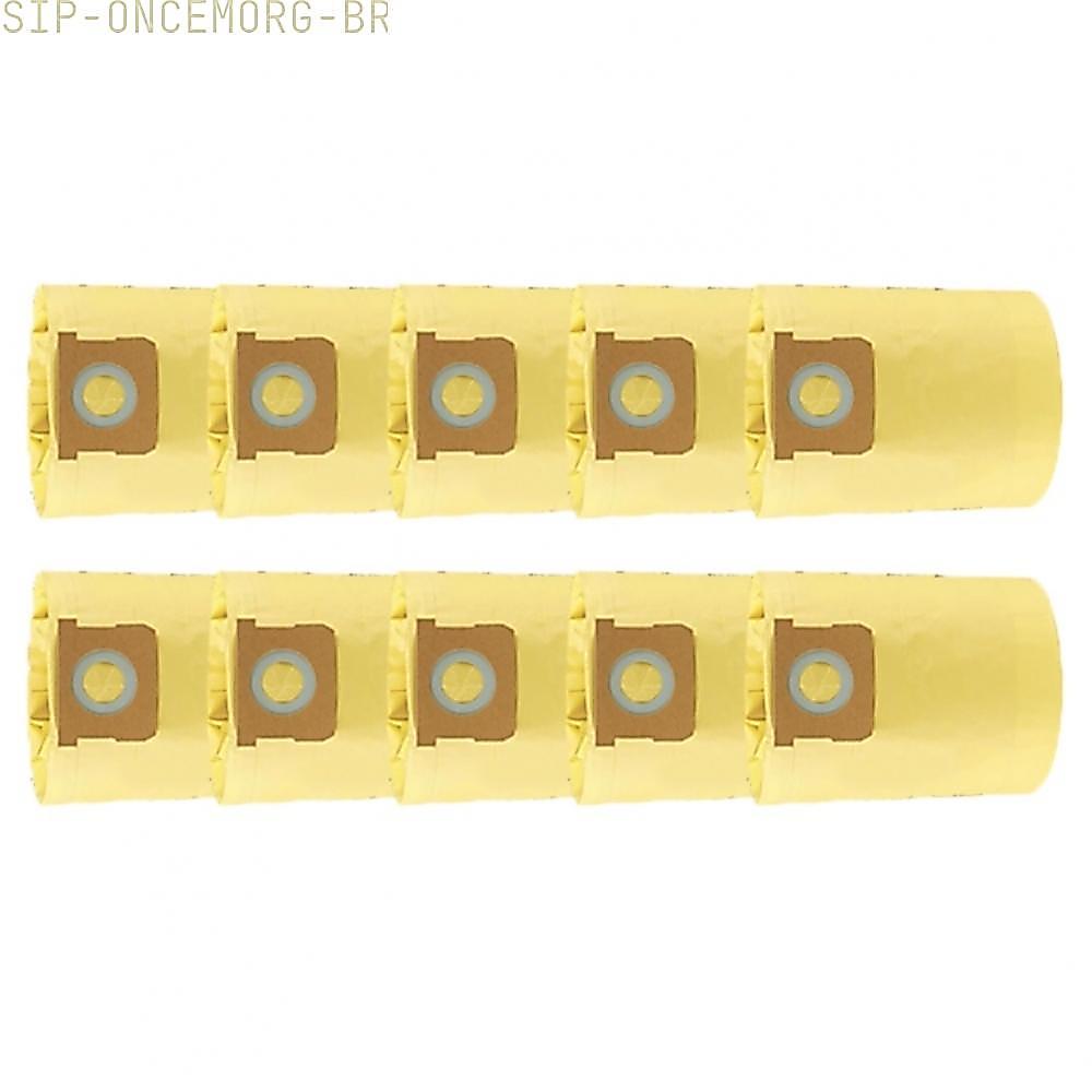 【ONCEMORG】For Vac 10-14 Gallon For Wet Dry For Vacuum Dust Bags 10 Pack Paper Construction