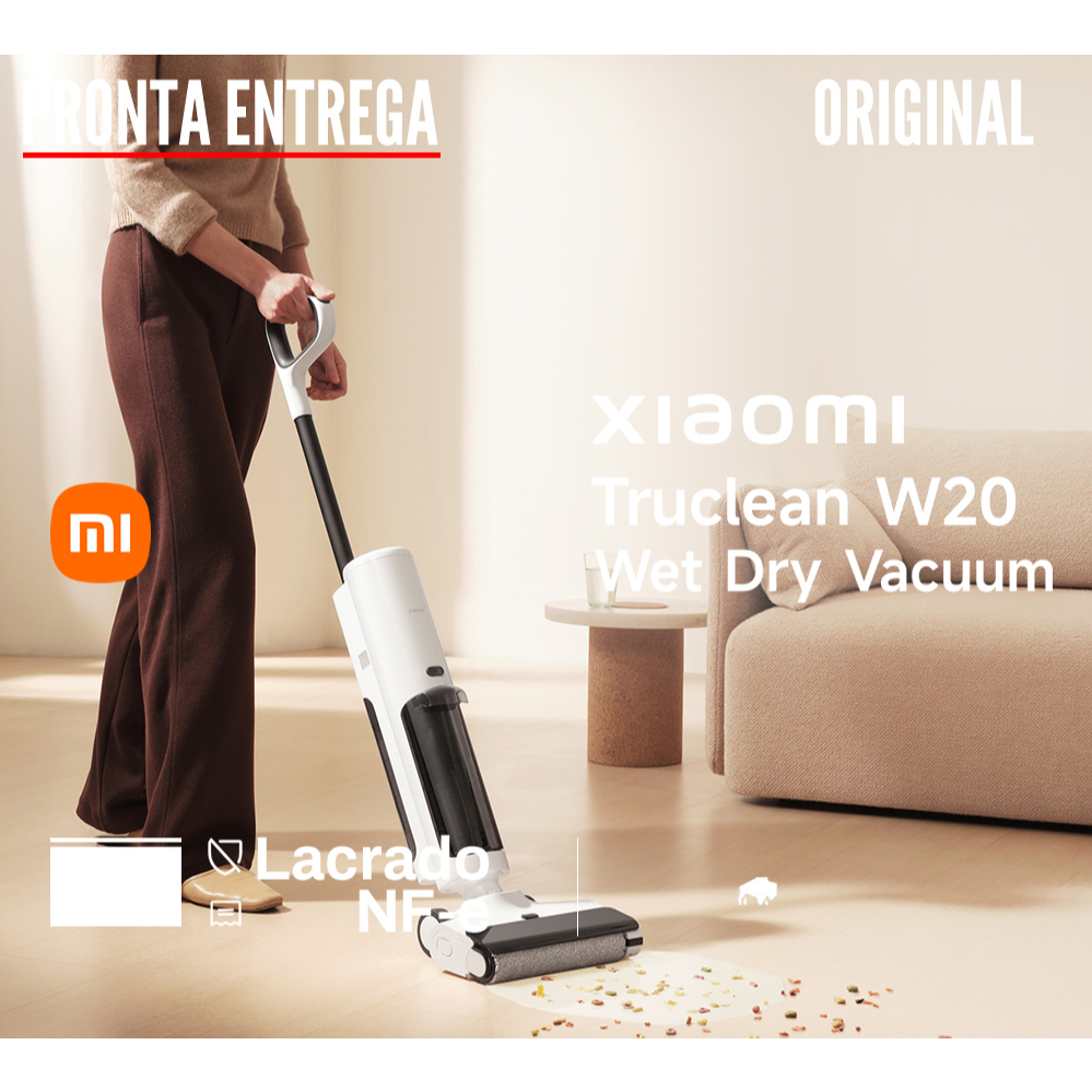 Aspirador pó seco molhado Xiaomi Truclean W20 Wet Dry Vacuum