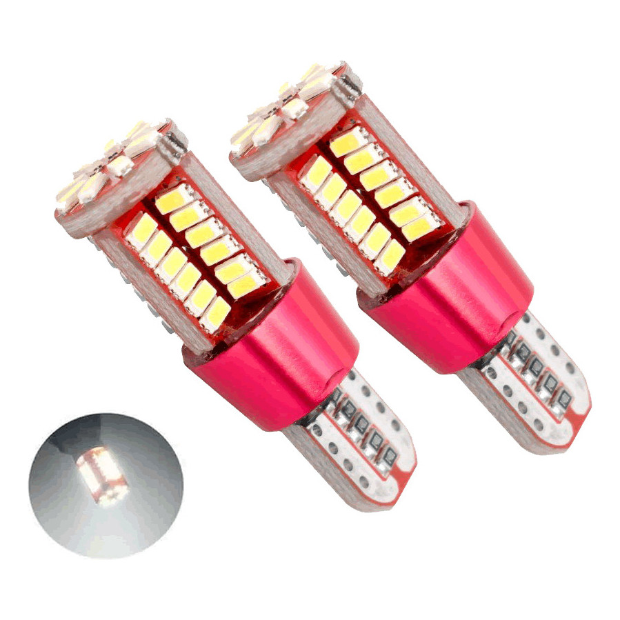 Kit Par De Lampadas Super Led Pingo T10 6000k 12v Brightness