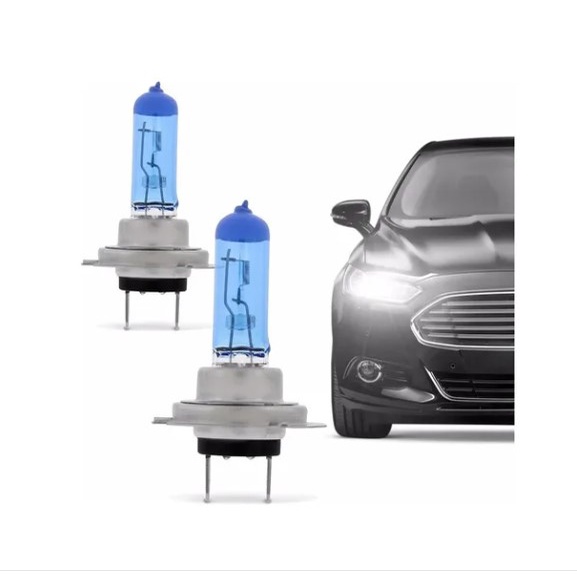 Kit Par Lâmpada H1 55w 12v 8500k Hid Brightness Super Branca