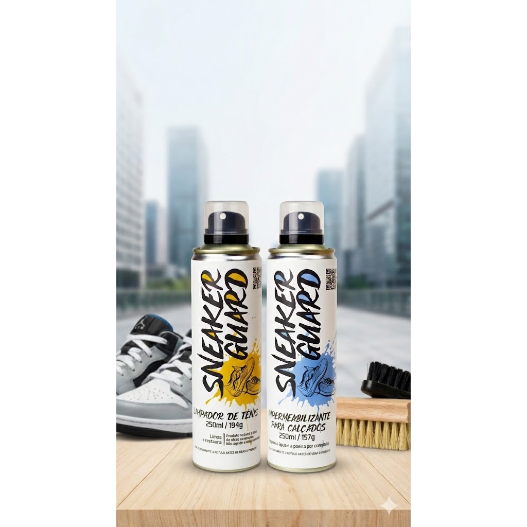 Kit Limpador e Impermeabilizante de Tenis - Sneaker Guard