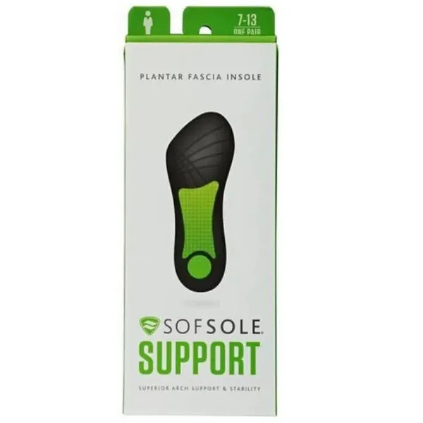 Palmilha Sof Sole Plantar Fascia Feminina Tam 34 a 41