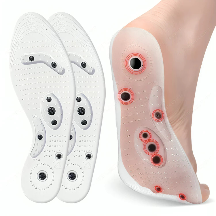 Palmilha Perder De Peso Magic Sole, In Magnetica Japonesa Cor Transparente Tamanho Da Palmilha Tamanho Único