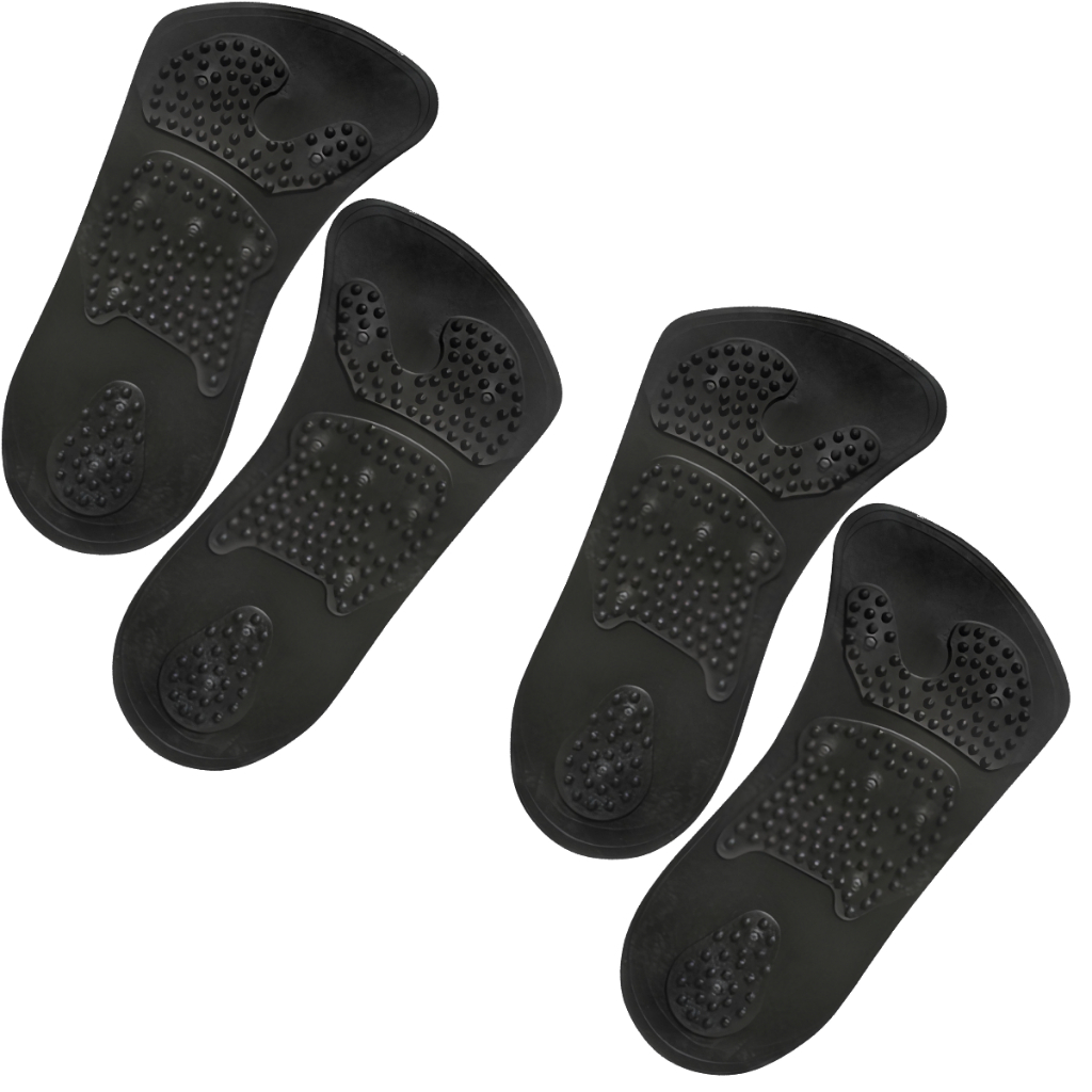 2 Pares Palmilhas De Acupressão - Original ( Modelo Magic sole magicsole )