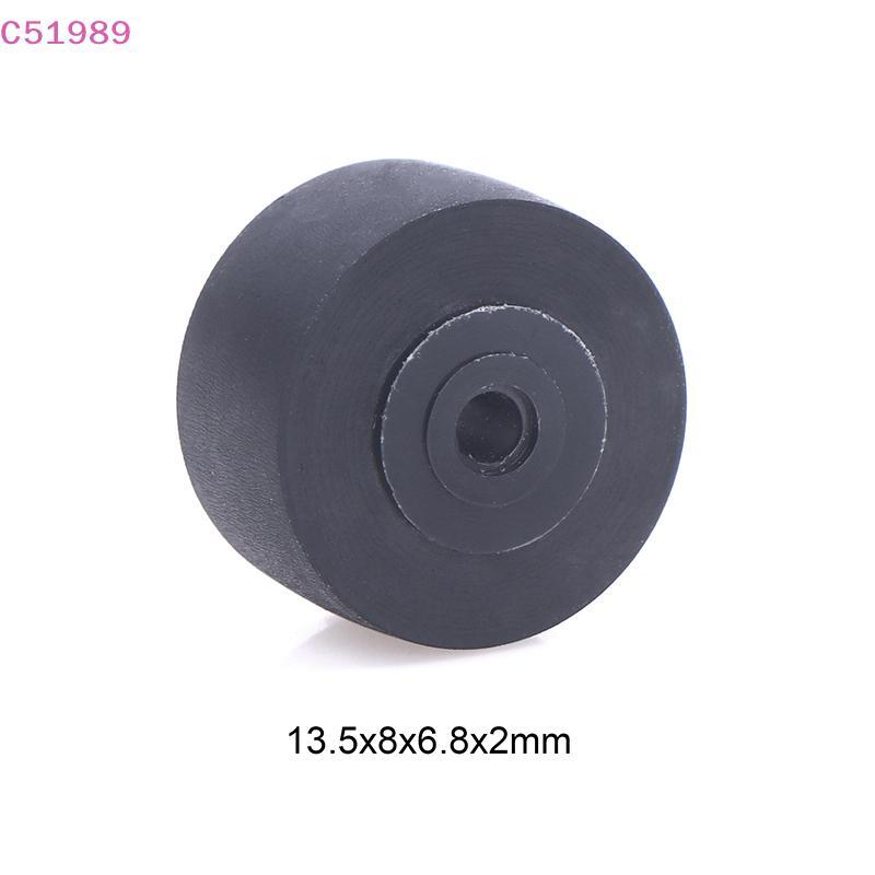 [kaan] 1 Peça 13.5x8x6.8x2mm Roda De Cinto De Borracha Para Gravador De Fita De Cassete Movimento Rádio Unidade De Áudio