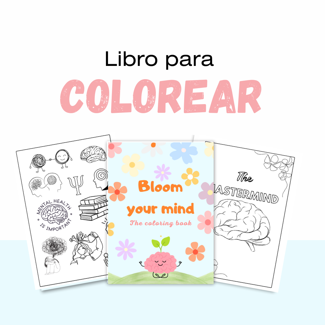 Bloom your mind- Libro para colorear