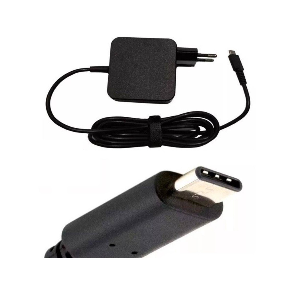 Carregador 45w Usb Type-c Para Hp Spectre 13 Elite X2 Le08