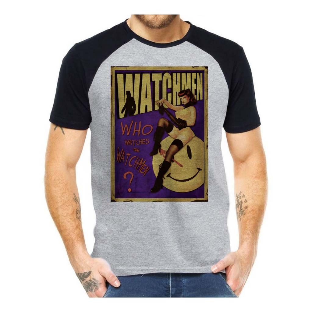 Camiseta Camisa Watchmen Silk Spectre Anime Nerd Geek Filme