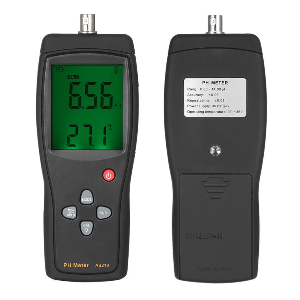Baugger PH METER - Medidor portátil profissional de alta precisão para aquário Acidímetro Monitor de qualidade da água