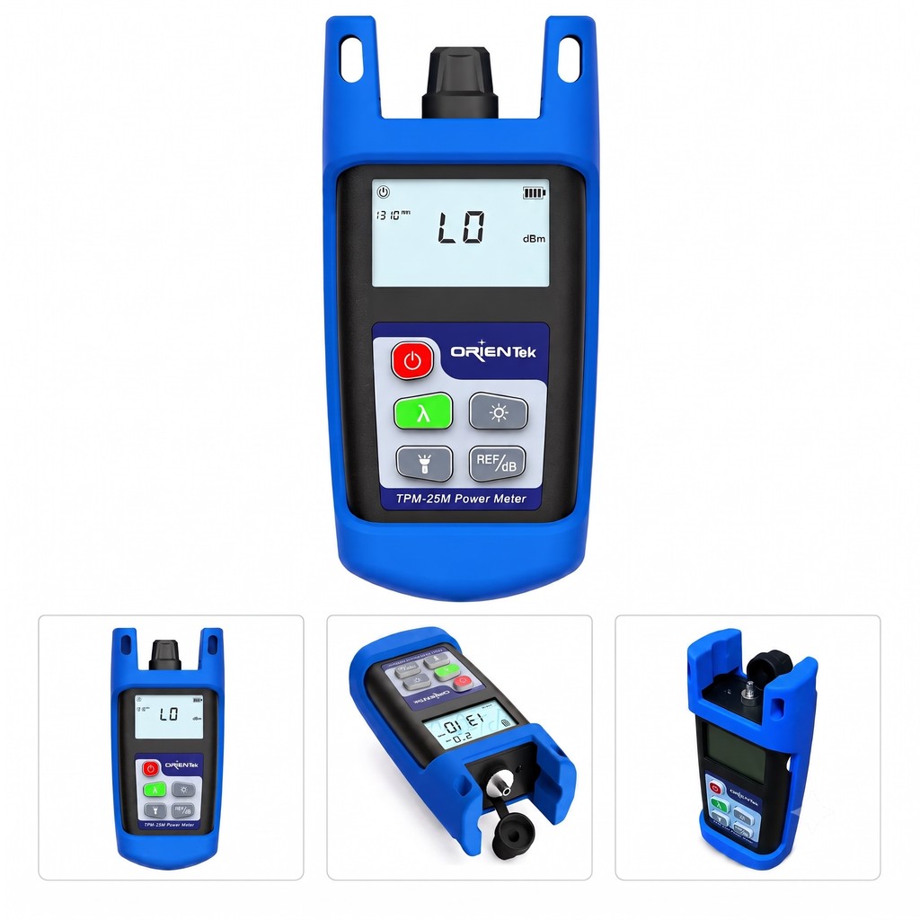 Medidor de Potência Óptica Orientek TPM-25M Power Meter FTTH