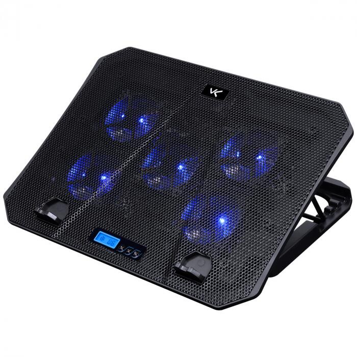 SUPORTE COM COOLER GAMER PARA NOTEBOOK/LAPTOP DE ATÉ 15.6