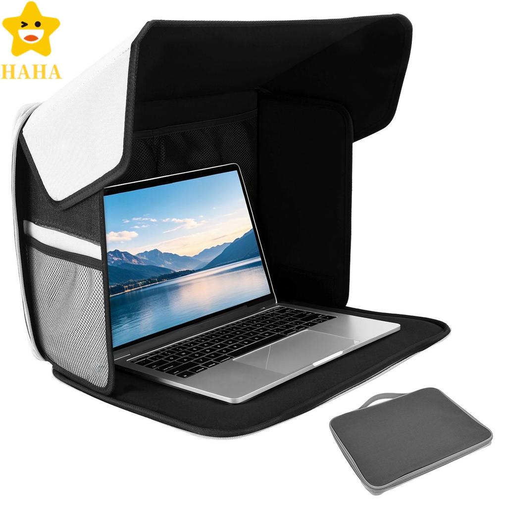 Protetor Solar Para Laptop 600D Oxford Material De Tecido Fácil De Transportar Cabe Em De 12 A 16 Polegadas Trabalhar Ao