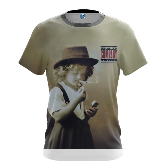 Camisa Camiseta Dangerous Age - Bad Company - No Smoke Without a Fire (2)