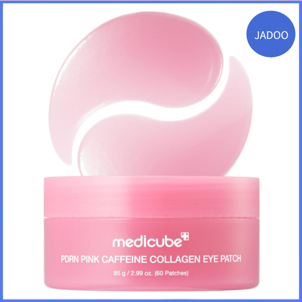 Adesivo Para Olhos Com Colágeno De Cafeína Rosa Medicube PDRN 85g (60 Adesivos)