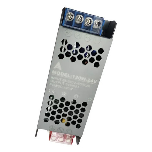 Fonte 24V Slim Bivolt Automática (110-220) - 5A - 120W