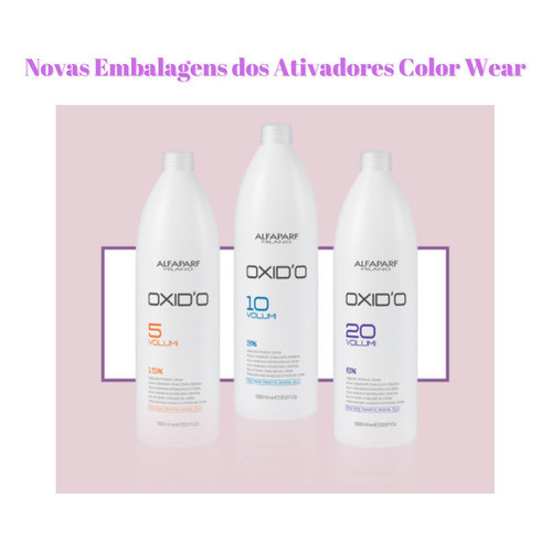 Ativador Color Wear Alfaparf 1 Litro - Escolha O Volumes