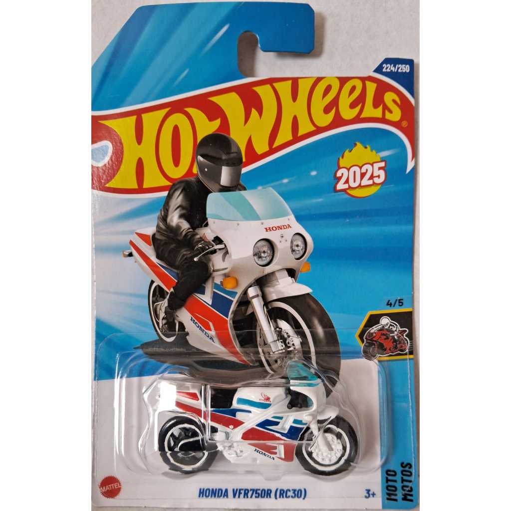 Miniatura Hot Wheels Honda YFR750R (RC30) Moto/Motos