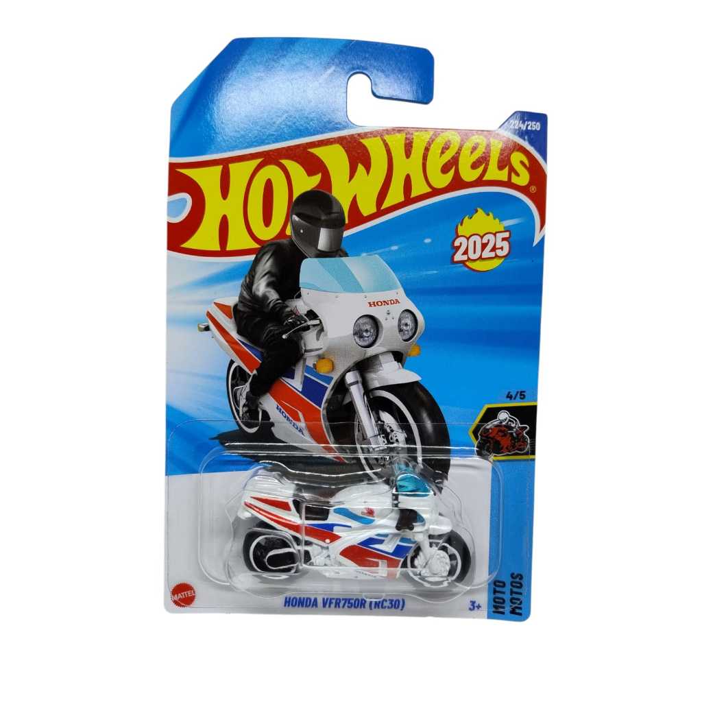HOT WHEELS - HONDA VFR750R (RC30) - 224/250 - LOTE 2025 - COD. 342