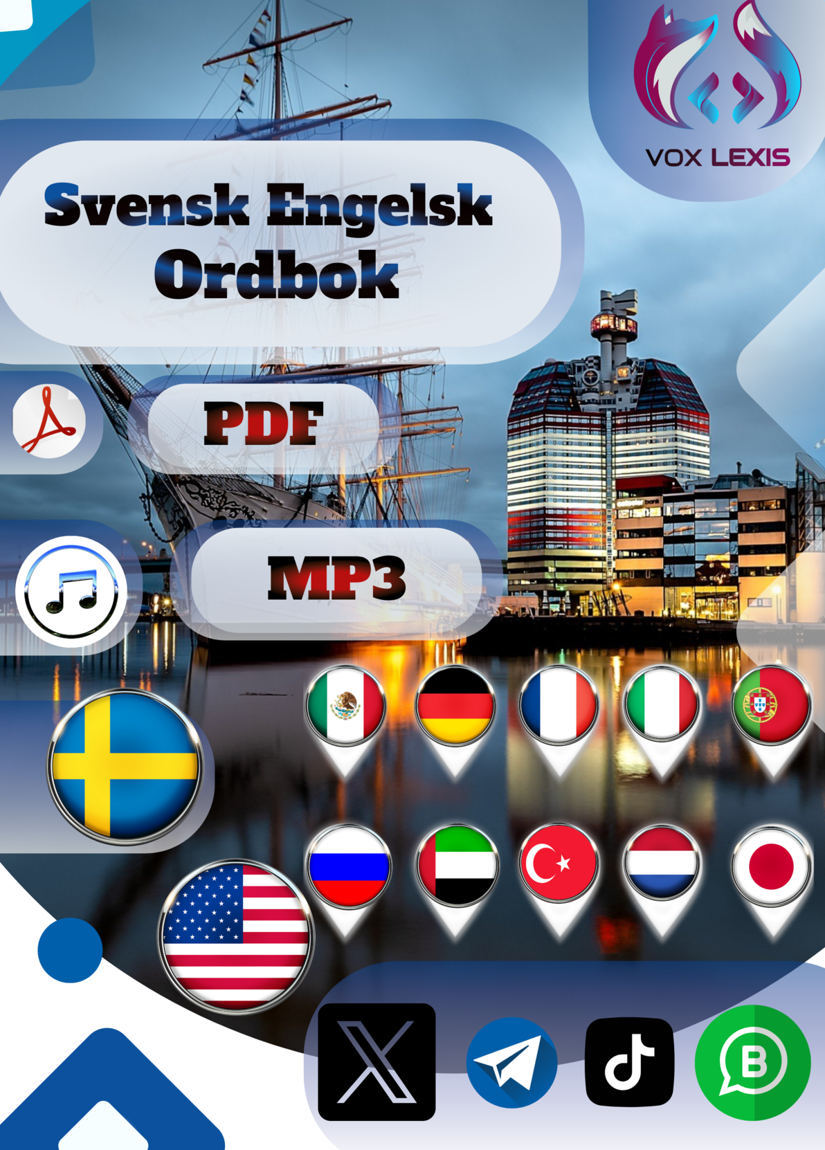 SWEDISH ENGLISH DICTIONARY PDF MP3 VOX LEXIS