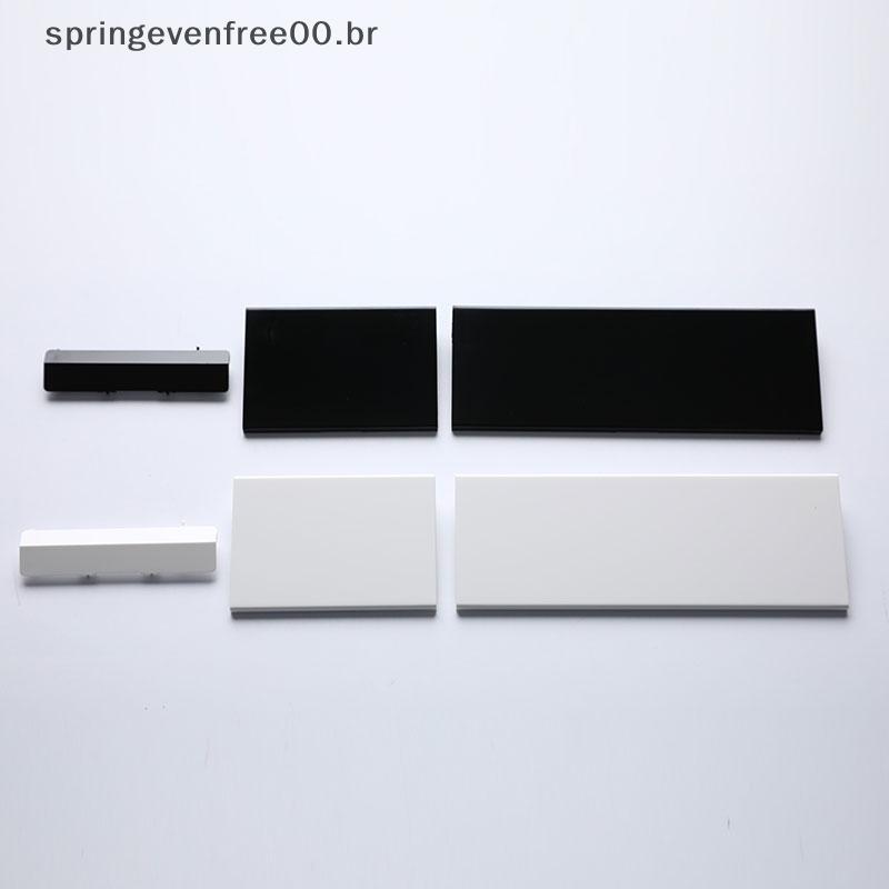 Primavera 3 Em 1 Conjunto De Aba De Tampa De Porta De Substituição De Plástico Para Console Wii 2 Cover BR