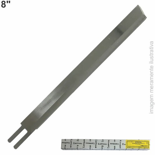 FACA LISA DE 8 POLEGADAS PARA MÁQUINA DE CORTE FACA - SUN SPECIAL