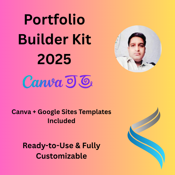 Portfolio Builder Kit – Canva + Google Sites Templates for Freelancers