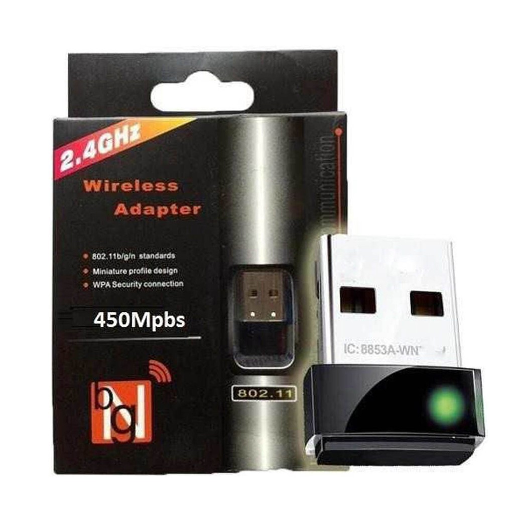 Adaptador Wireless Usb Wifi 150mbps - UW06