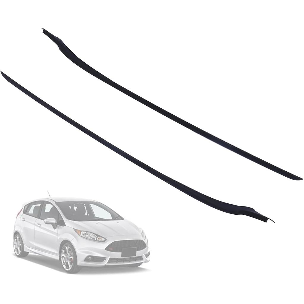 Pair Windshield A-Pillar Trim Moulding BE8Z5403137A BE8Z5403136A Compatible with Ford Fiesta 2011-2019 Both Right and Le
