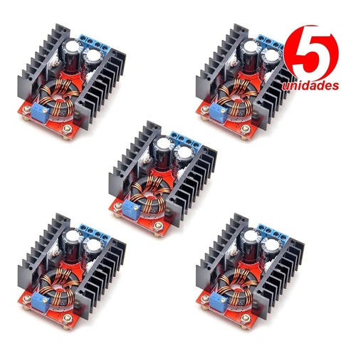 05 Conversor Dc Step-up Regulador Tensão 10a 150w De 12v 35v