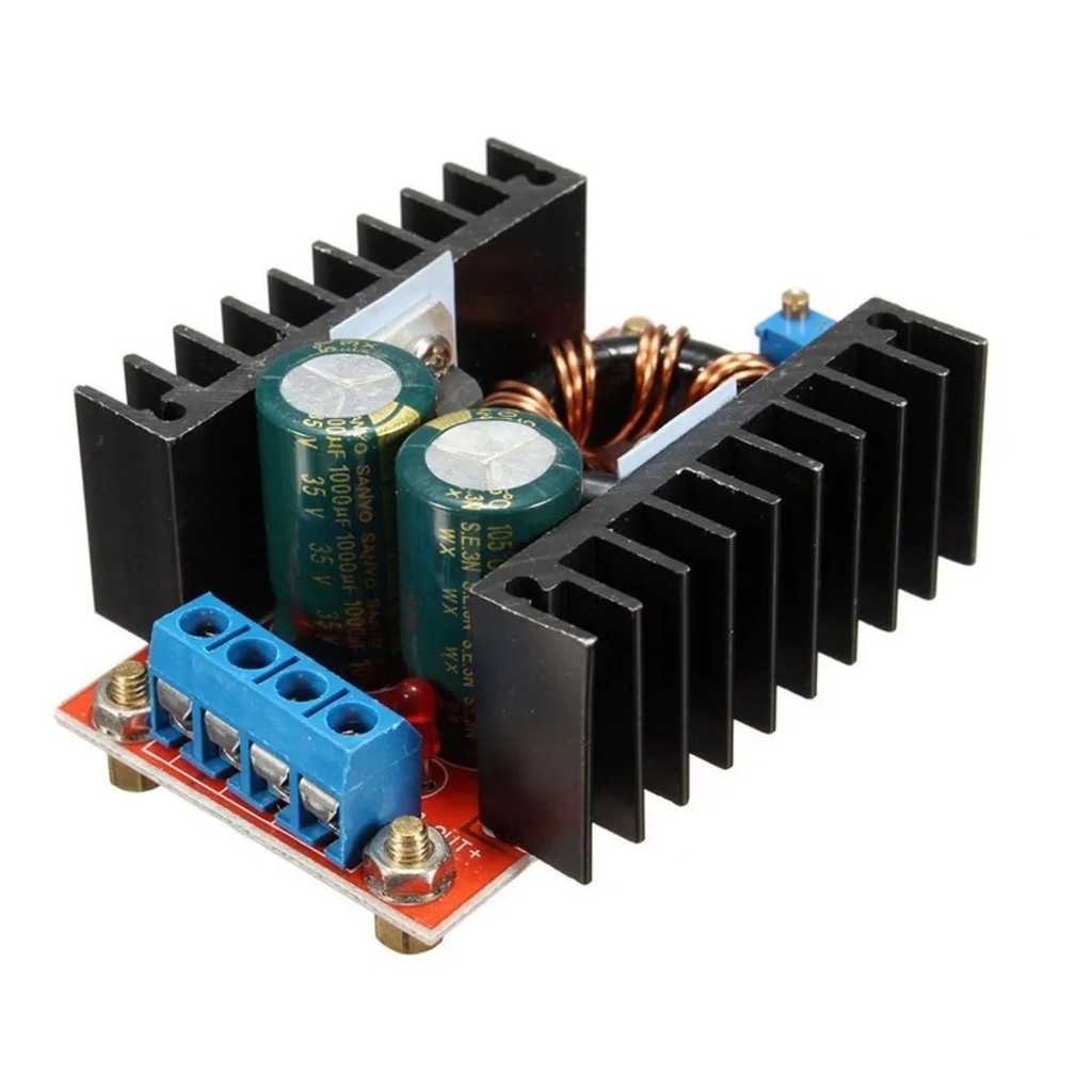 Conversor De Tensão Dc Dc Step Up 12v 24v Para 19v 24v 150w Regulador Tensão