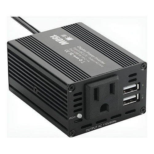 Inversor De Potencia Conversor Automotivo 150w 12v Para 110v