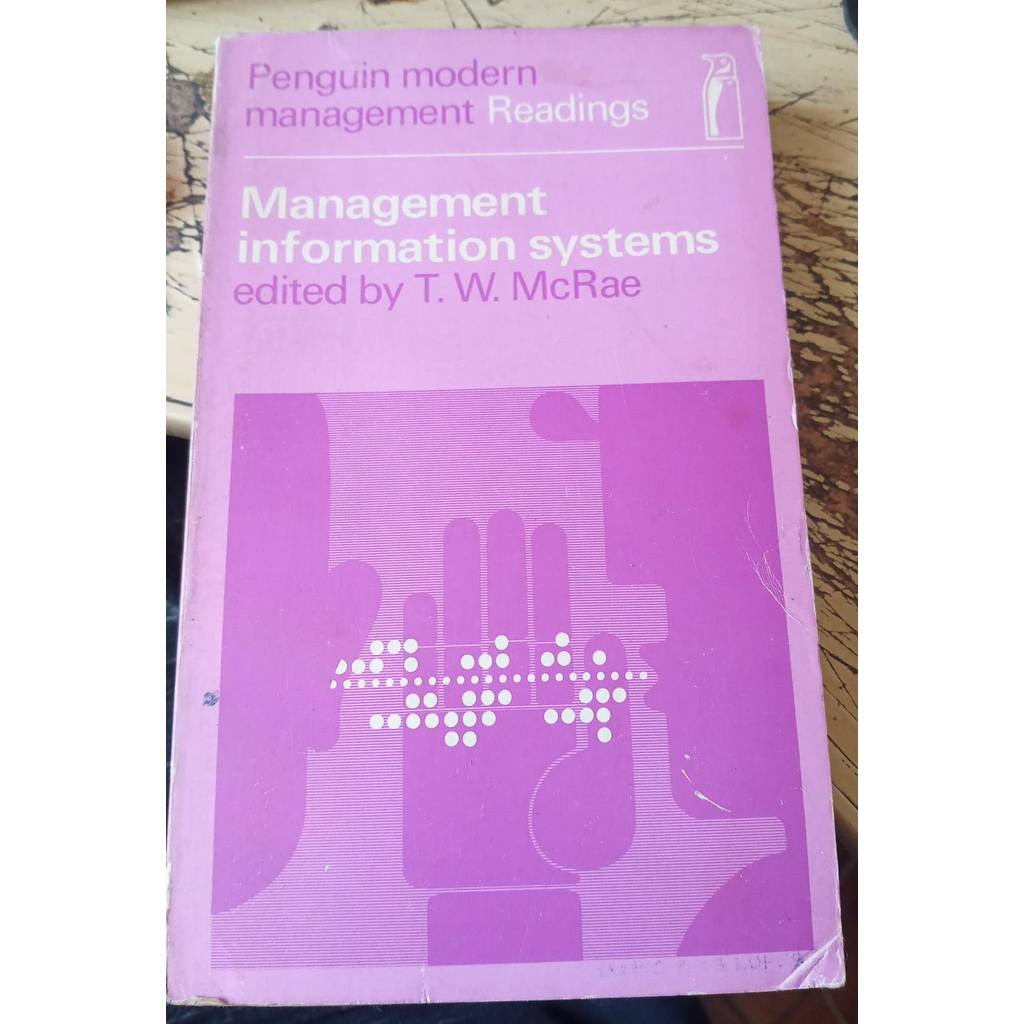 Management information Systems de T W Mcrae 7719288