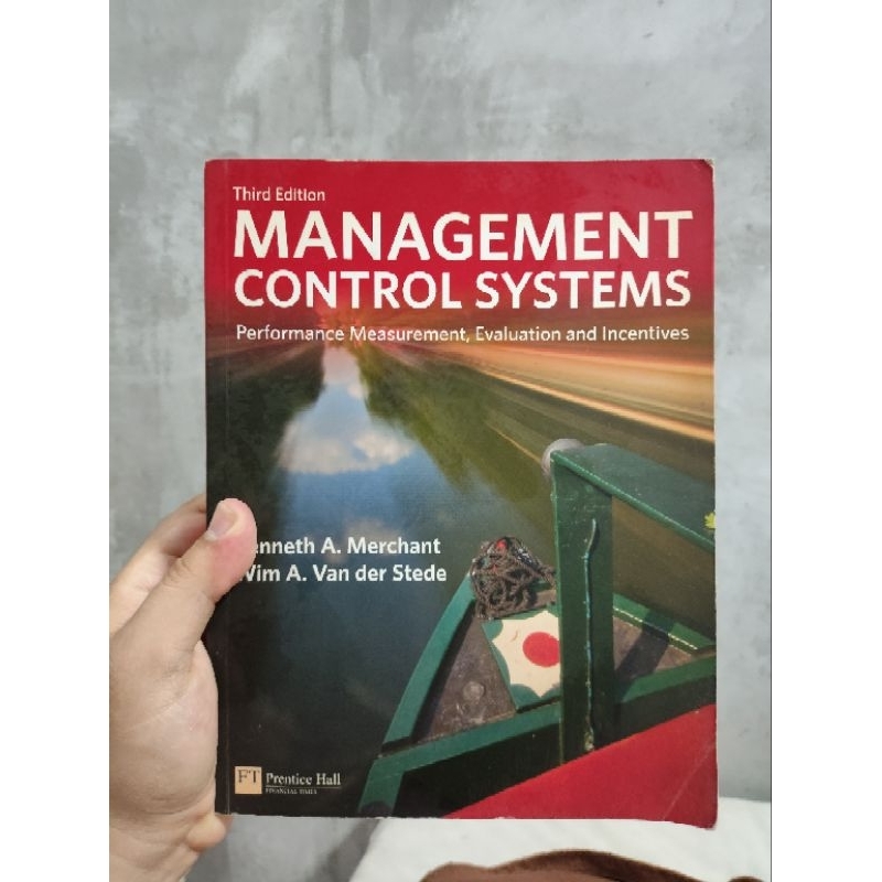 Livro - Management Control Systems (Kenneth Merchant, Wim Van der Stede)