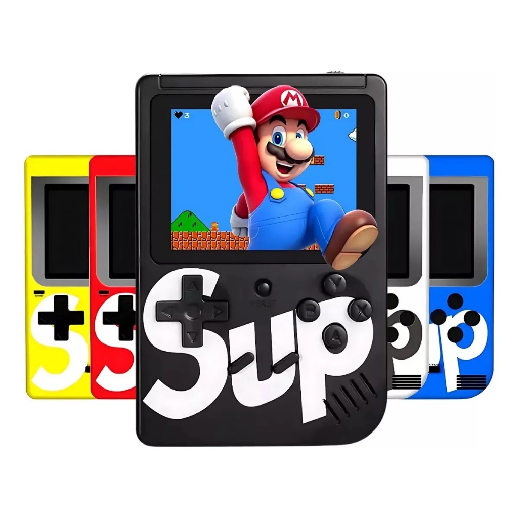 Mini Video Game Sup Game Box 400 Jogos Em 1 Portátil Jogos Antigos